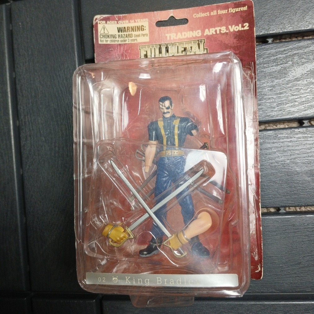 #F96-319 SQUARE-ENIX Trading Arts Vol. 2‎ King Bradley Fullmetal Alchemist ZD